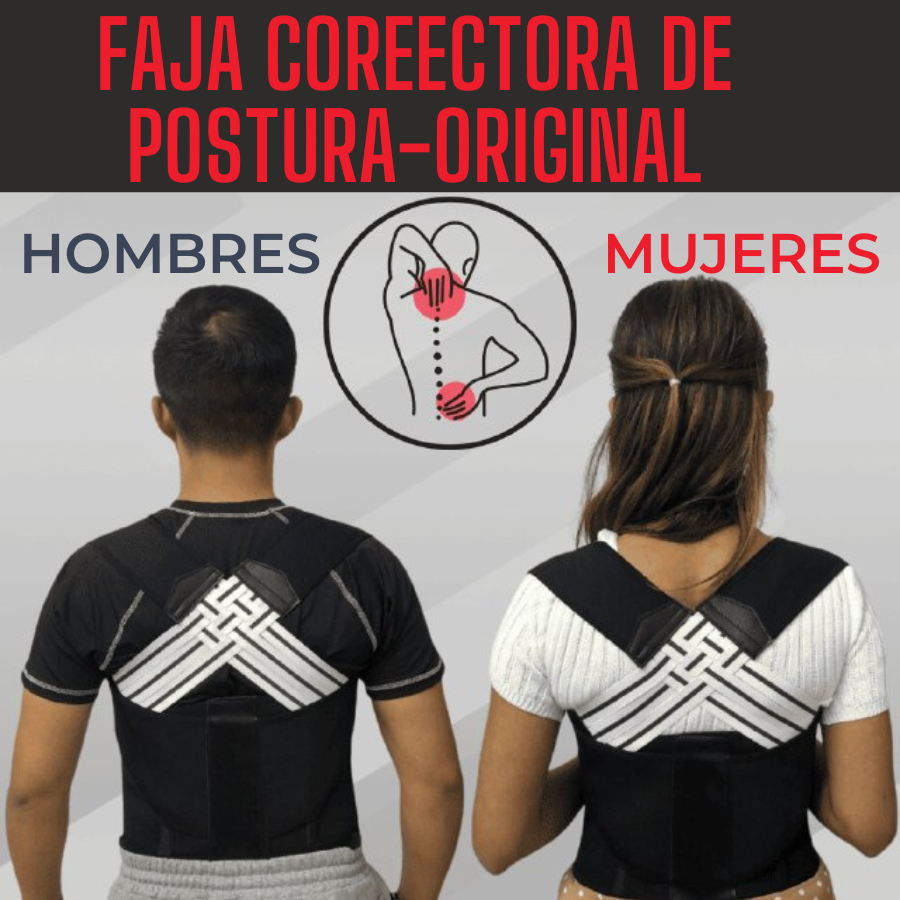 CORRECTOR DE POSTURA ORIGINAL 2 EN 1 +